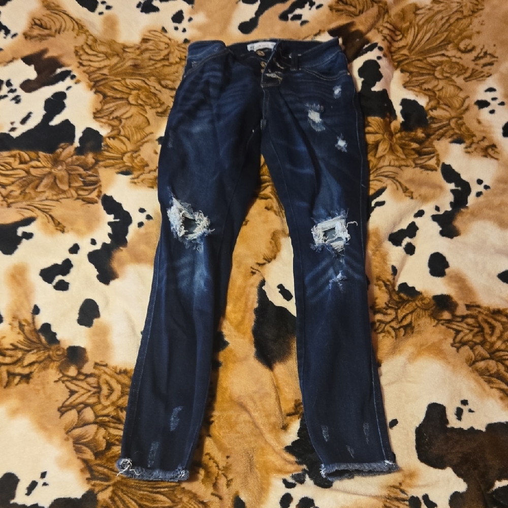 KanCan Dark Blue Skinny Jeans